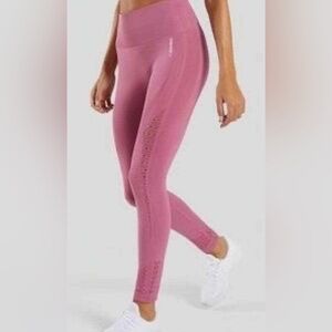 Gymshark Energy+ Seamless Leggings Dusky Pink